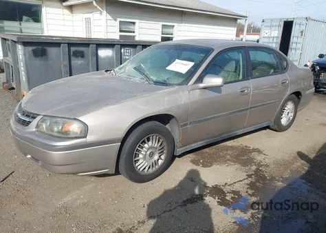 2002 Chevrolet Impala from USA, damaged, VIN 2G1WF55EX29258487